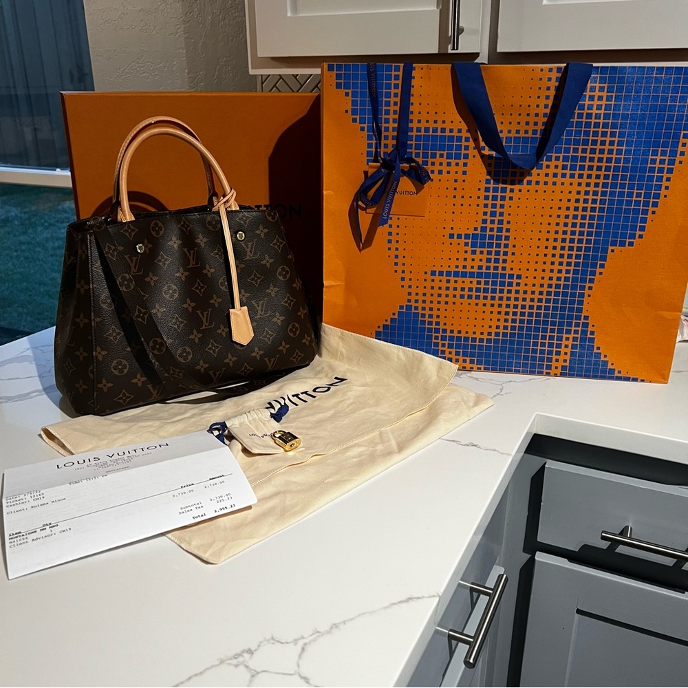AUTHENTIC LOUIS VUITTON MONTAIGNE BB